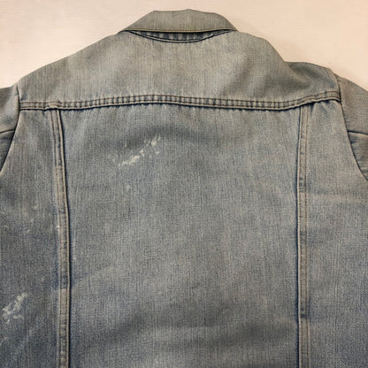 【現状渡し品】【メンズ】 UNKNOWN 70’s DENIM JACKET VINTAGE 70年代 デニムジャケット アウター ヴィンテージ 145-250810-ts-23-tei サイズ：サイズ不明 カラー：インディゴ 万代Net店