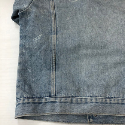【現状渡し品】【メンズ】 UNKNOWN 70’s DENIM JACKET VINTAGE 70年代 デニムジャケット アウター ヴィンテージ 145-250810-ts-23-tei サイズ：サイズ不明 カラー：インディゴ 万代Net店