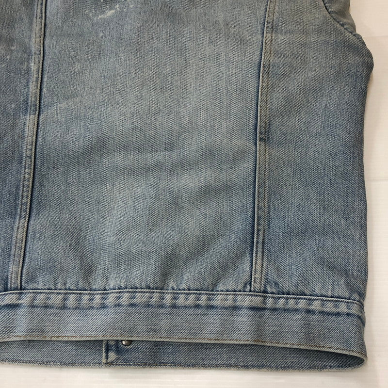 【現状渡し品】【メンズ】 UNKNOWN 70’s DENIM JACKET VINTAGE 70年代 デニムジャケット アウター ヴィンテージ 145-250810-ts-23-tei サイズ：サイズ不明 カラー：インディゴ 万代Net店