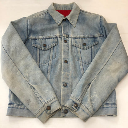 【現状渡し品】【メンズ】 UNKNOWN 70’s DENIM JACKET VINTAGE 70年代 デニムジャケット アウター ヴィンテージ 145-250810-ts-23-tei サイズ：サイズ不明 カラー：インディゴ 万代Net店