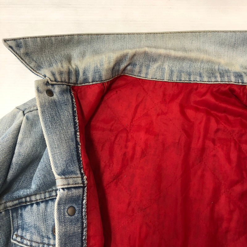 【現状渡し品】【メンズ】 UNKNOWN 70’s DENIM JACKET VINTAGE 70年代 デニムジャケット アウター ヴィンテージ 145-250810-ts-23-tei サイズ：サイズ不明 カラー：インディゴ 万代Net店