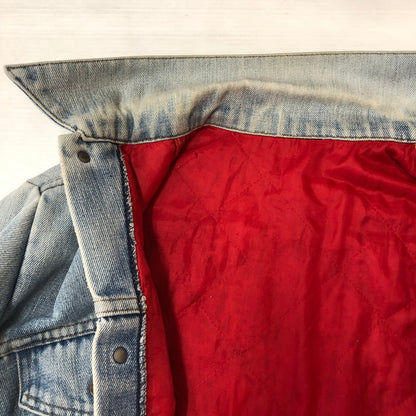 【現状渡し品】【メンズ】 UNKNOWN 70’s DENIM JACKET VINTAGE 70年代 デニムジャケット アウター ヴィンテージ 145-250810-ts-23-tei サイズ：サイズ不明 カラー：インディゴ 万代Net店