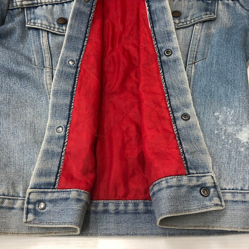 【現状渡し品】【メンズ】 UNKNOWN 70’s DENIM JACKET VINTAGE 70年代 デニムジャケット アウター ヴィンテージ 145-250810-ts-23-tei サイズ：サイズ不明 カラー：インディゴ 万代Net店