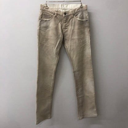 【中古品】【メンズ】 TORNADO MART トルネードマート COLOR COATED SHOE CUT DENIM 631-8917002 カラーコーティング シューカットデニム ボトムス パンツ ジーンズ 158-250810-ts-30-tei サイズ：S カラー：ホワイト 万代Net店