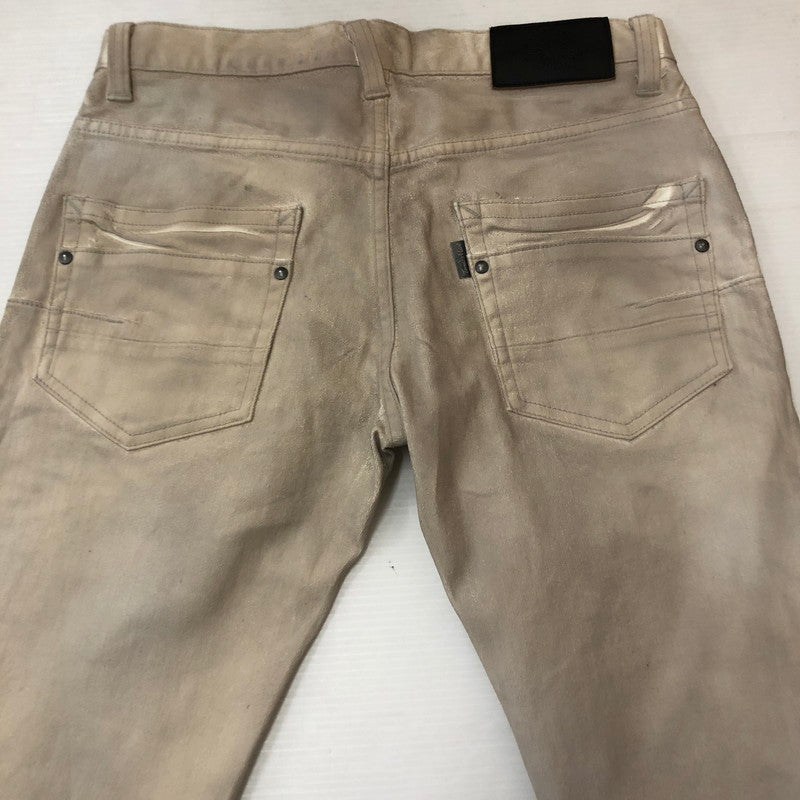 【中古品】【メンズ】 TORNADO MART トルネードマート COLOR COATED SHOE CUT DENIM 631-8917002 カラーコーティング シューカットデニム ボトムス パンツ ジーンズ 158-250810-ts-30-tei サイズ：S カラー：ホワイト 万代Net店