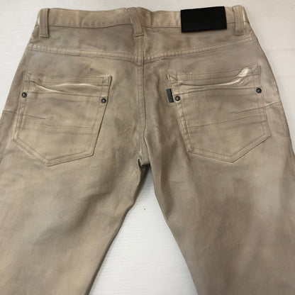 【中古品】【メンズ】 TORNADO MART トルネードマート COLOR COATED SHOE CUT DENIM 631-8917002 カラーコーティング シューカットデニム ボトムス パンツ ジーンズ 158-250810-ts-30-tei サイズ：S カラー：ホワイト 万代Net店
