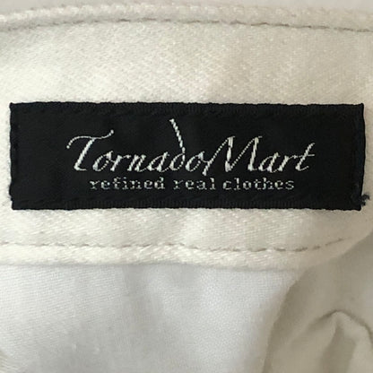 【中古品】【メンズ】 TORNADO MART トルネードマート COLOR COATED SHOE CUT DENIM 631-8917002 カラーコーティング シューカットデニム ボトムス パンツ ジーンズ 158-250810-ts-30-tei サイズ：S カラー：ホワイト 万代Net店