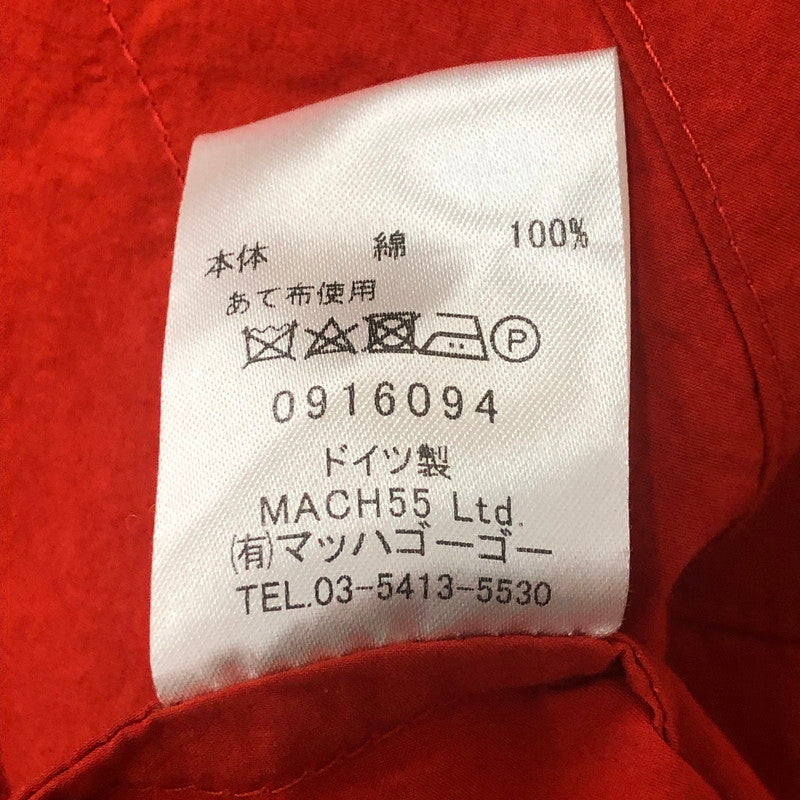 【中古品】【メンズ】 FRANK LEDER フランクリーダー 21SS TRIPLE WASH THIN COTTON SHIRT 0916094 トリプル ウォッシュ スィン コットンシャツ 長袖 トップス 141-250813-KS-02-tei サイズ：M カラー：オレンジ 万代Net店