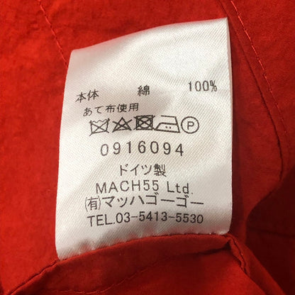 【中古品】【メンズ】 FRANK LEDER フランクリーダー 21SS TRIPLE WASH THIN COTTON SHIRT 0916094 トリプル ウォッシュ スィン コットンシャツ 長袖 トップス 141-250813-KS-02-tei サイズ：M カラー：オレンジ 万代Net店