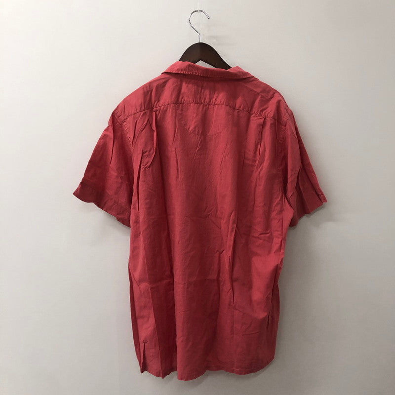【中古品】【メンズ】 POLO RALPH LAUREN ポロ・ラルフローレン OPEN COLLAR S/S SHIRT 710870303002 オープンカラー ショートスリーブ シャツ 半袖 トップス 147-250813-KS-15-tei サイズ：XL カラー：レッド 万代Net店
