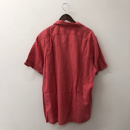 【中古品】【メンズ】 POLO RALPH LAUREN ポロ・ラルフローレン OPEN COLLAR S/S SHIRT 710870303002 オープンカラー ショートスリーブ シャツ 半袖 トップス 147-250813-KS-15-tei サイズ：XL カラー：レッド 万代Net店