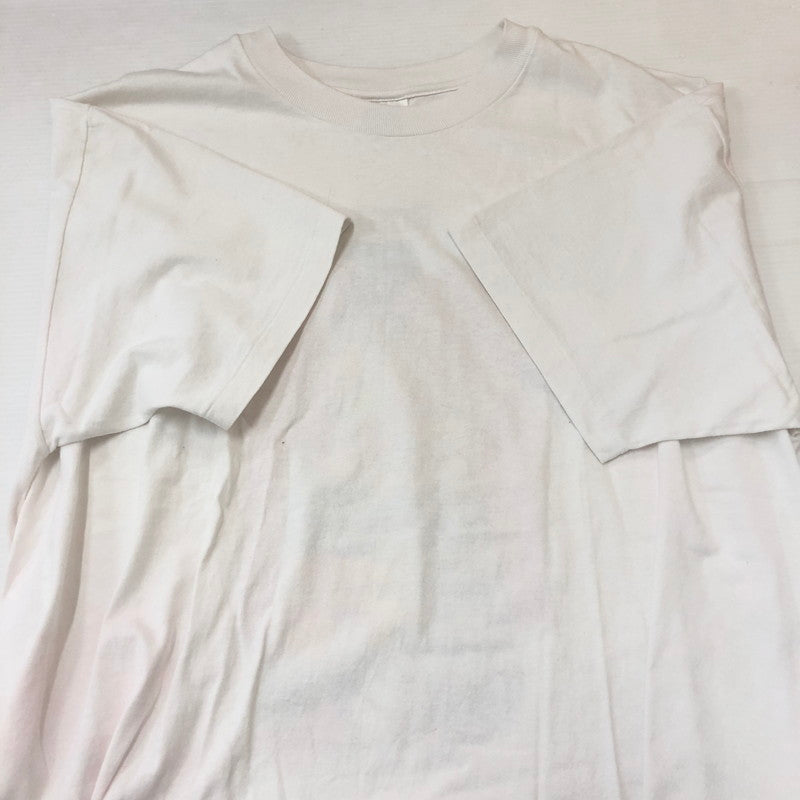 【中古品】【メンズ】 UNKNOWN 90's CUERVO1800 PRINT S/S TEE 90年代 クエルボ 1800 プリント ショートスリーブ Tシャツ 半袖 トップス HANES BODY 145-250813-KS-25-tei サイズ：XL カラー：ホワイト 万代Net店