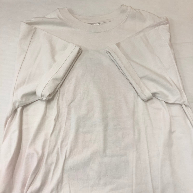 【中古品】【メンズ】 UNKNOWN 90's CUERVO1800 PRINT S/S TEE 90年代 クエルボ 1800 プリント ショートスリーブ Tシャツ 半袖 トップス HANES BODY 145-250813-KS-25-tei サイズ：XL カラー：ホワイト 万代Net店