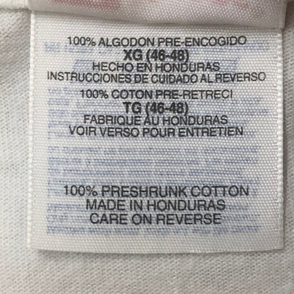 【中古品】【メンズ】 UNKNOWN 90's CUERVO1800 PRINT S/S TEE 90年代 クエルボ 1800 プリント ショートスリーブ Tシャツ 半袖 トップス HANES BODY 145-250813-KS-25-tei サイズ：XL カラー：ホワイト 万代Net店