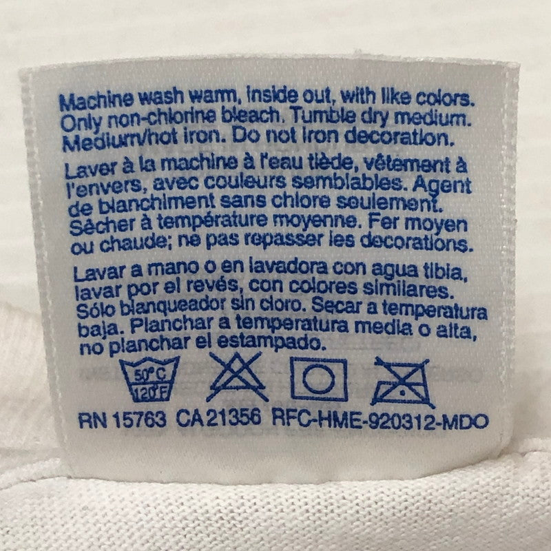 【中古品】【メンズ】 UNKNOWN 90's CUERVO1800 PRINT S/S TEE 90年代 クエルボ 1800 プリント ショートスリーブ Tシャツ 半袖 トップス HANES BODY 145-250813-KS-25-tei サイズ：XL カラー：ホワイト 万代Net店