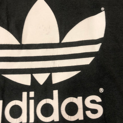 【中古品】【メンズ】 adidas アディダス 90's TREFOIL LOGO PRINT S/S TEE 90年代 トレフォイル ロゴ プリント ショートスリーブ Tシャツ 半袖 トップス 148-250813-KS-26-tei サイズ：L カラー：ブラック 万代Net店