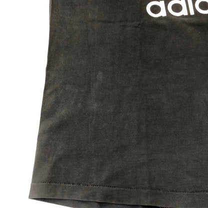 【中古品】【メンズ】 adidas アディダス 90's TREFOIL LOGO PRINT S/S TEE 90年代 トレフォイル ロゴ プリント ショートスリーブ Tシャツ 半袖 トップス 148-250813-KS-26-tei サイズ：L カラー：ブラック 万代Net店