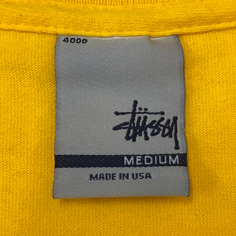 【中古品】【メンズ】 STUSSY ステューシー 90's CHINA GIRL PRINT S/S TEE 90年代 チャイナガール プリント ショートスリーブ Tシャツ 半袖 トップス 142-250813-KS-21-fuz サイズ：M カラー：イエロー/ブラウン/ブラック 万代Net店