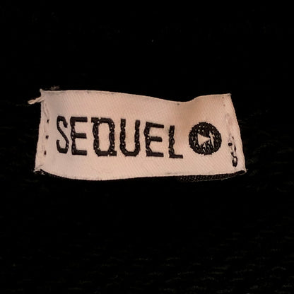 【中古品】【メンズ】 SEQUEL シークエル 24SS LOGO PULLOVER HOODIE SQ-24SS-HD-02 ロゴ プルオーバー フーディ 長袖 トップス パーカー 142-251022-yo-04-fuzh サイズ：S カラー：ブラック 万代Net店