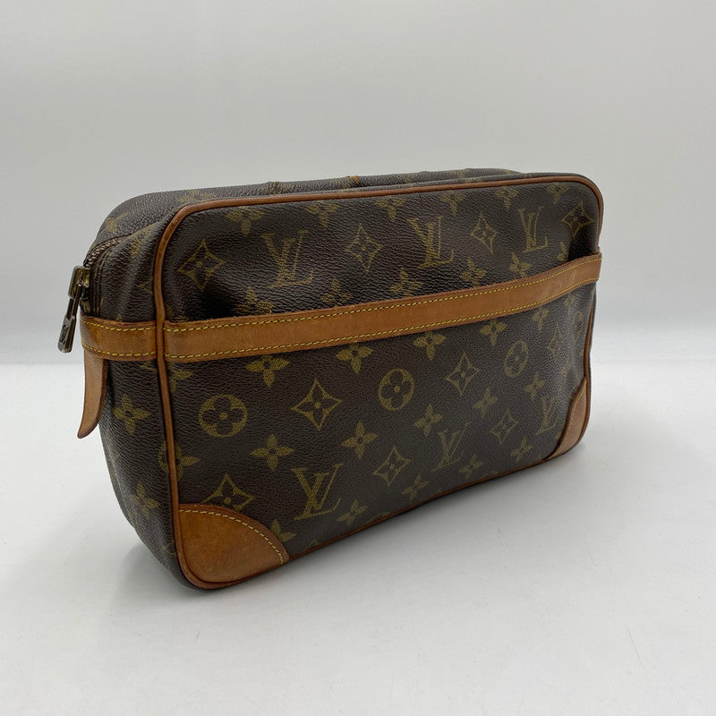 【現状渡し品】【レディース】 LOUIS VUITTON ルイ・ヴィトン コンピエーニュ28 M51845 ハンドバッグ ポーチ カバン 179-250912-KS-06-tei カラー：モノグラム 万代Net店