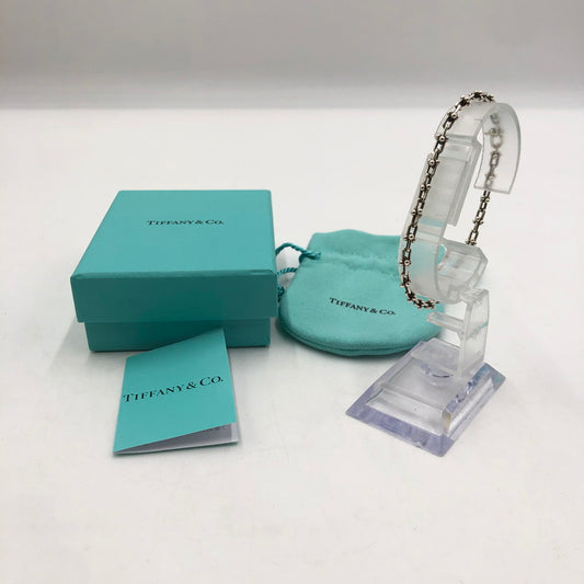 【中古品】【レディース】 TIFFANY&Co. ティファニー ハードウェア マイクロリンクブレスレット アクセサリー スターリングシルバー 182-250826-kk-09-tei カラー：SILVER 万代Net店