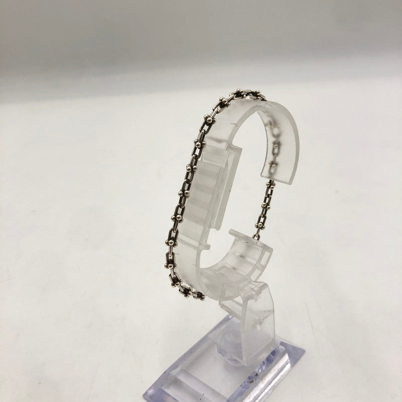 【中古品】【レディース】 TIFFANY&Co. ティファニー ハードウェア マイクロリンクブレスレット アクセサリー スターリングシルバー 182-250826-kk-09-tei カラー：SILVER 万代Net店