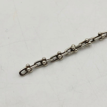 【中古品】【レディース】 TIFFANY&Co. ティファニー ハードウェア マイクロリンクブレスレット アクセサリー スターリングシルバー 182-250826-kk-09-tei カラー：SILVER 万代Net店