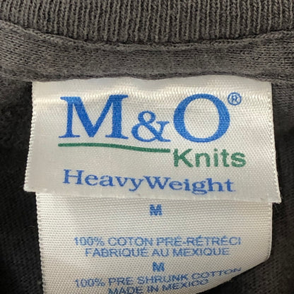 【中古品】【メンズ】 M＆O KNITS エムアンドオーニットズ 90's NIRVANA SMILE TEE S/S 90年代 ニルヴァーナ スマイル Tシャツ トップス 半袖 145-250816-ts-20-tei サイズ：M カラー：グレー 万代Net店
