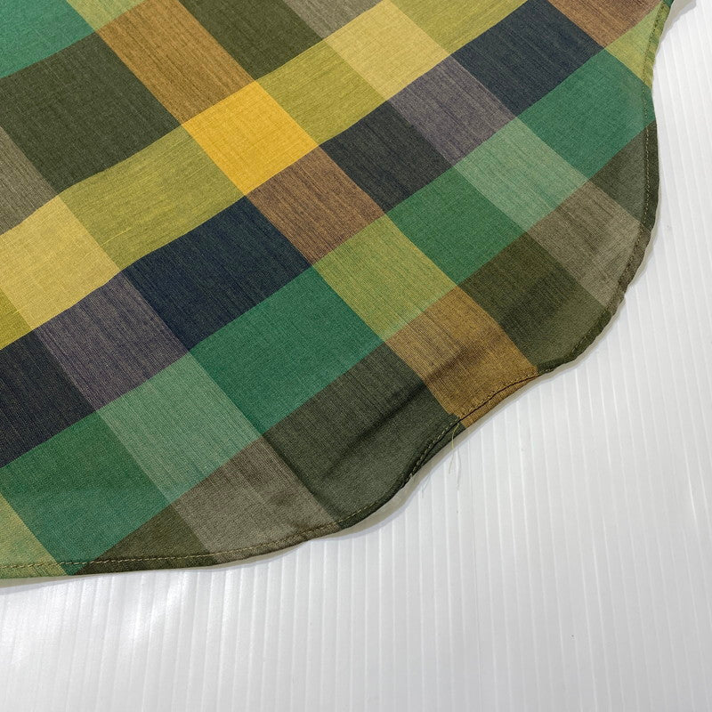 【現状渡し品】【メンズ】 BRENT ブレント 70’s VINTAGE CHECK S/S SHIRT 70年代 ヴィンテージ チェック ショートスリーブ シャツ 半袖 トップス 145-260723-sa-13-tei サイズ：S カラー：チェック 万代Net店