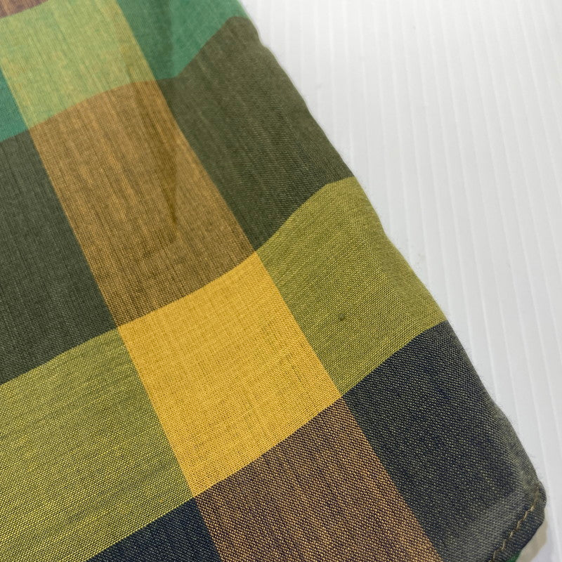 【現状渡し品】【メンズ】 BRENT ブレント 70’s VINTAGE CHECK S/S SHIRT 70年代 ヴィンテージ チェック ショートスリーブ シャツ 半袖 トップス 145-260723-sa-13-tei サイズ：S カラー：チェック 万代Net店
