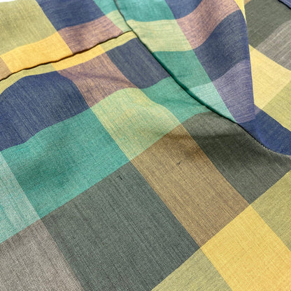 【現状渡し品】【メンズ】 BRENT ブレント 70’s VINTAGE CHECK S/S SHIRT 70年代 ヴィンテージ チェック ショートスリーブ シャツ 半袖 トップス 145-260723-sa-13-tei サイズ：S カラー：チェック 万代Net店