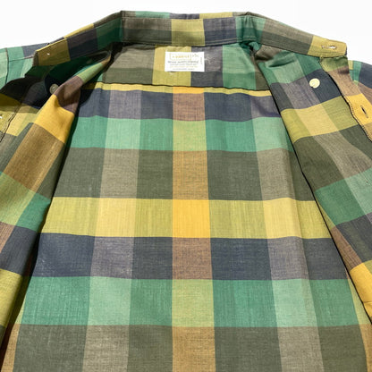 【現状渡し品】【メンズ】 BRENT ブレント 70’s VINTAGE CHECK S/S SHIRT 70年代 ヴィンテージ チェック ショートスリーブ シャツ 半袖 トップス 145-260723-sa-13-tei サイズ：S カラー：チェック 万代Net店