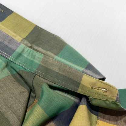 【現状渡し品】【メンズ】 BRENT ブレント 70’s VINTAGE CHECK S/S SHIRT 70年代 ヴィンテージ チェック ショートスリーブ シャツ 半袖 トップス 145-260723-sa-13-tei サイズ：S カラー：チェック 万代Net店