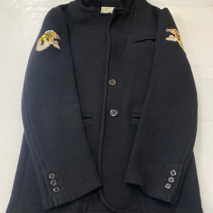 【中古品】【メンズ】 SWINGIN SLILY スウィンギンスライリー EMBROIDERED MELTON WOOL JACKET 刺繍メルトンウールジャケット アウター 145-250817-ts-19-fuz サイズ：M カラー：ブラック 万代Net店