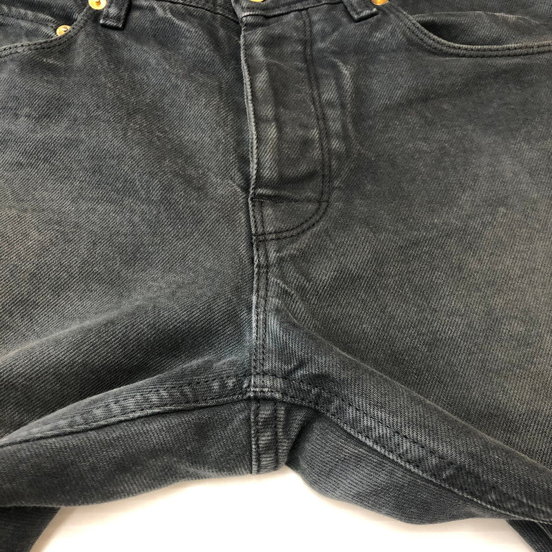 【中古品】【メンズ】 RAF BY RAF SIMONS ラフバイラフシモンズ BUTTON FLY DENIM PANTS J060 D117 WR01 ボタンフライ デニムパンツ ボトムス ジーンズ 152-250831-KS-22-tei サイズ：30 カラー：ブラック 万代Net店