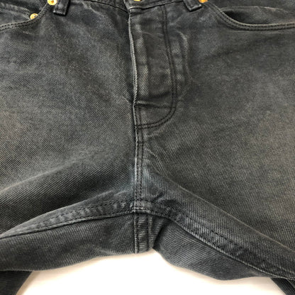 【中古品】【メンズ】 RAF BY RAF SIMONS ラフバイラフシモンズ BUTTON FLY DENIM PANTS J060 D117 WR01 ボタンフライ デニムパンツ ボトムス ジーンズ 152-250831-KS-22-tei サイズ：30 カラー：ブラック 万代Net店