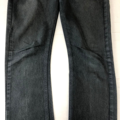 【中古品】【メンズ】 RAF BY RAF SIMONS ラフバイラフシモンズ BUTTON FLY DENIM PANTS J060 D117 WR01 ボタンフライ デニムパンツ ボトムス ジーンズ 152-250831-KS-22-tei サイズ：30 カラー：ブラック 万代Net店