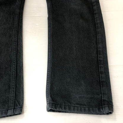【中古品】【メンズ】 RAF BY RAF SIMONS ラフバイラフシモンズ BUTTON FLY DENIM PANTS J060 D117 WR01 ボタンフライ デニムパンツ ボトムス ジーンズ 152-250831-KS-22-tei サイズ：30 カラー：ブラック 万代Net店