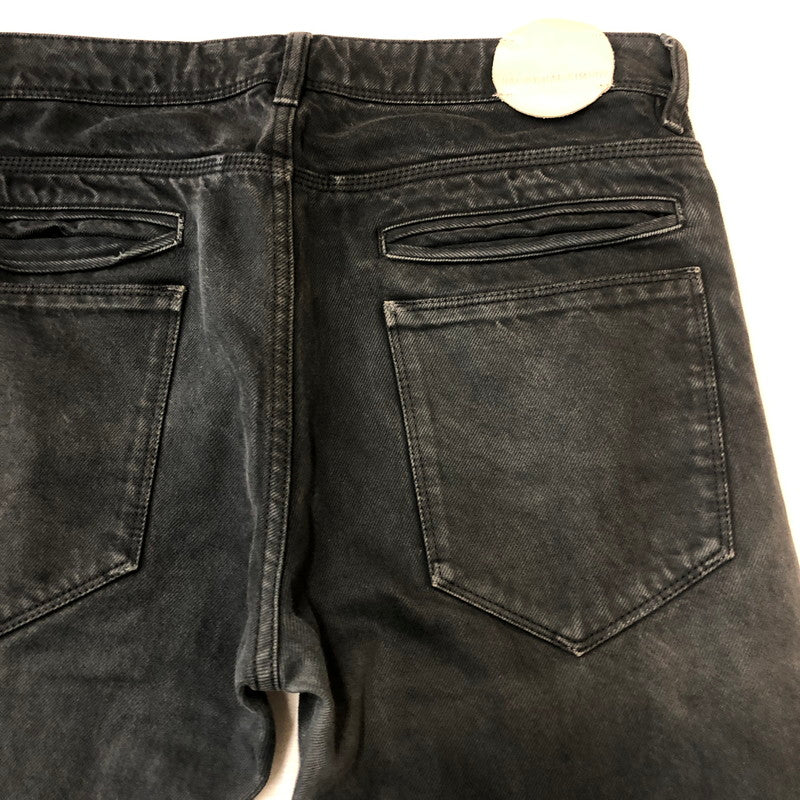 【中古品】【メンズ】 RAF BY RAF SIMONS ラフバイラフシモンズ BUTTON FLY DENIM PANTS J060 D117 WR01 ボタンフライ デニムパンツ ボトムス ジーンズ 152-250831-KS-22-tei サイズ：30 カラー：ブラック 万代Net店