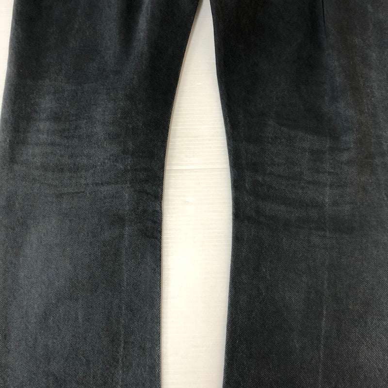 【中古品】【メンズ】 RAF BY RAF SIMONS ラフバイラフシモンズ BUTTON FLY DENIM PANTS J060 D117 WR01 ボタンフライ デニムパンツ ボトムス ジーンズ 152-250831-KS-22-tei サイズ：30 カラー：ブラック 万代Net店