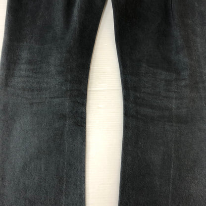 【中古品】【メンズ】 RAF BY RAF SIMONS ラフバイラフシモンズ BUTTON FLY DENIM PANTS J060 D117 WR01 ボタンフライ デニムパンツ ボトムス ジーンズ 152-250831-KS-22-tei サイズ：30 カラー：ブラック 万代Net店