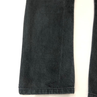 【中古品】【メンズ】 RAF BY RAF SIMONS ラフバイラフシモンズ BUTTON FLY DENIM PANTS J060 D117 WR01 ボタンフライ デニムパンツ ボトムス ジーンズ 152-250831-KS-22-tei サイズ：30 カラー：ブラック 万代Net店
