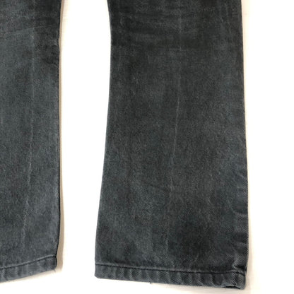 【中古品】【メンズ】 RAF BY RAF SIMONS ラフバイラフシモンズ BUTTON FLY DENIM PANTS J060 D117 WR01 ボタンフライ デニムパンツ ボトムス ジーンズ 152-250831-KS-22-tei サイズ：30 カラー：ブラック 万代Net店