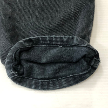 【中古品】【メンズ】 RAF BY RAF SIMONS ラフバイラフシモンズ BUTTON FLY DENIM PANTS J060 D117 WR01 ボタンフライ デニムパンツ ボトムス ジーンズ 152-250831-KS-22-tei サイズ：30 カラー：ブラック 万代Net店