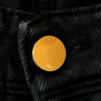 【中古品】【メンズ】 RAF BY RAF SIMONS ラフバイラフシモンズ BUTTON FLY DENIM PANTS J060 D117 WR01 ボタンフライ デニムパンツ ボトムス ジーンズ 152-250831-KS-22-tei サイズ：30 カラー：ブラック 万代Net店