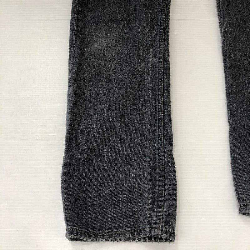 【中古品】【メンズ】 Levi's リーバイス 80~90’s 501 DENIM PANTS 501-0658 VINTAGE 80-90年代 デニムパンツ ボトムス ジーンズ ヴィンテージ ボタン裏 刻印544 先染め 156-250831-KS-26-fuz サイズ：W31L32 カラー：ブラック 万代Net店