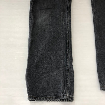 【中古品】【メンズ】 Levi's リーバイス 80~90’s 501 DENIM PANTS 501-0658 VINTAGE 80-90年代 デニムパンツ ボトムス ジーンズ ヴィンテージ ボタン裏 刻印544 先染め 156-250831-KS-26-fuz サイズ：W31L32 カラー：ブラック 万代Net店