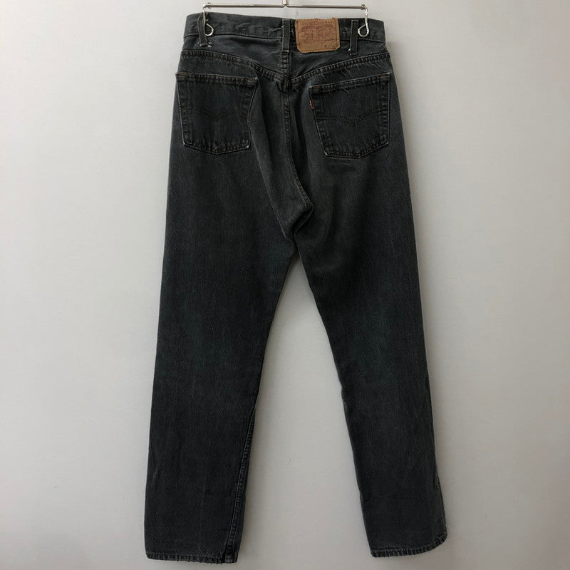 【中古品】【メンズ】 Levi's リーバイス 80~90’s 501 DENIM PANTS 501-0658 VINTAGE 80-90年代 デニムパンツ ボトムス ジーンズ ヴィンテージ ボタン裏 刻印544 先染め 156-250831-KS-26-fuz サイズ：W31L32 カラー：ブラック 万代Net店