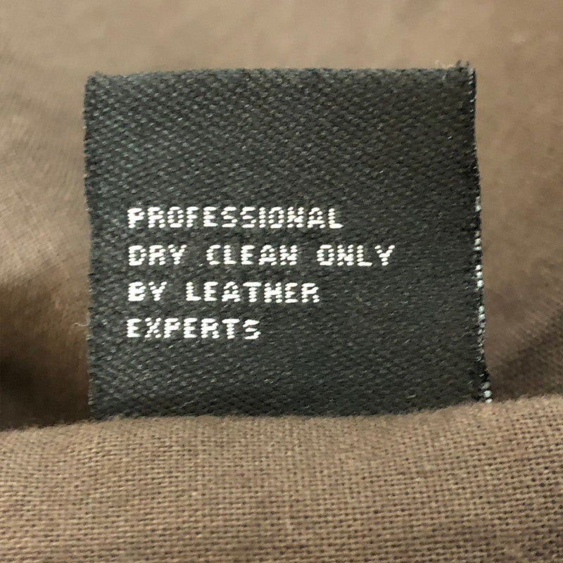 【現状渡し品】【メンズ】 BERIK REVOLUTION ベリックレボリューション LEATHER JACKET レザージャケット アウター ライダース 145-250825-KS-24-tei サイズ：L カラー：ブラック 万代Net店