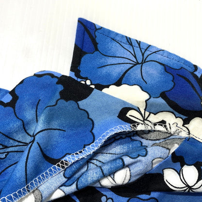 【中古品】【メンズ】 KOLEKOLE コレコレ 90’s ALOHA SHIRT 104 90年代 アロハシャツ 半袖 トップス ハイビスカス 145-260703-yo-08-tei サイズ：M カラー：ブルー 万代Net店